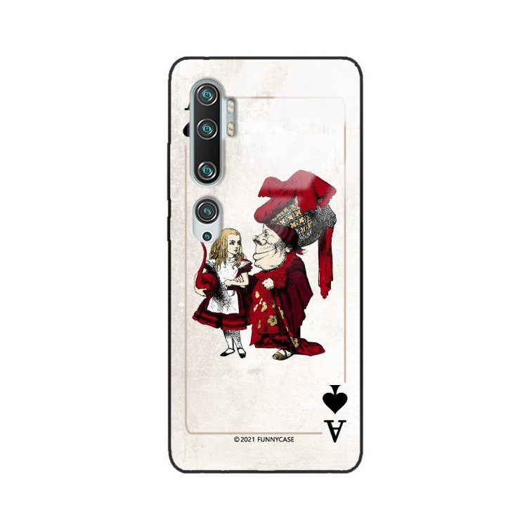 Etui Xiaomi MI NOTE 10, ST_QUEEN-OF-CARDS-205 Wzory - FunnyCase