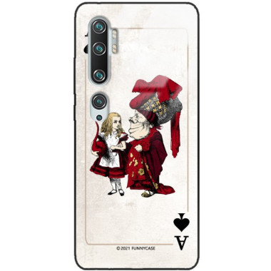 Etui Xiaomi MI NOTE 10, ST_QUEEN-OF-CARDS-205 Wzory - FunnyCase