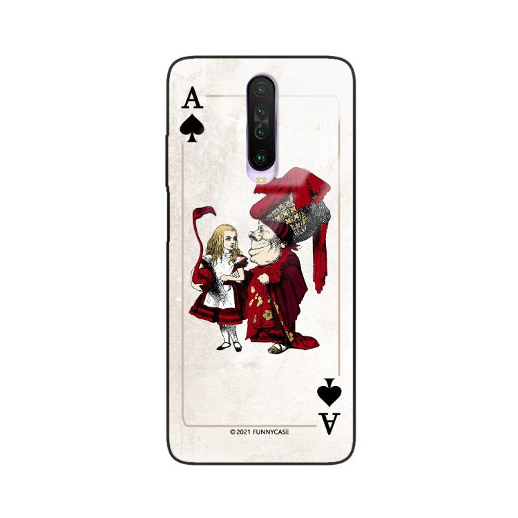 Etui Xiaomi REDMI K30, ST_QUEEN-OF-CARDS-205 Wzory - FunnyCase