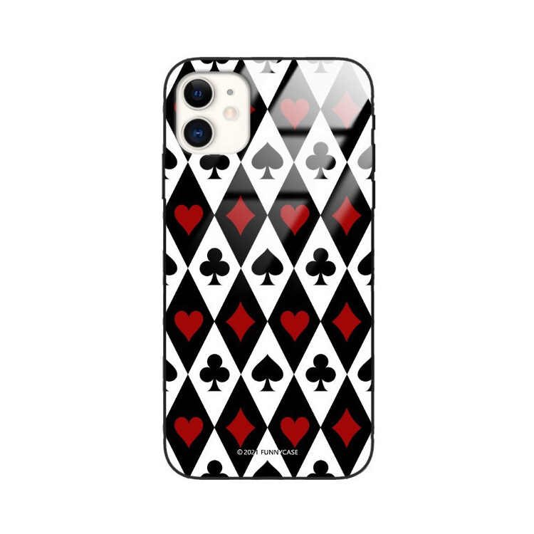 Etui Apple IPHONE 11, ST_QUEEN-OF-CARDS-206 Wzory - FunnyCase