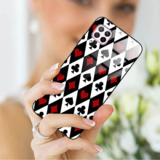 Etui Huawei P40 LITE, ST_QUEEN-OF-CARDS-206 Wzory - FunnyCase