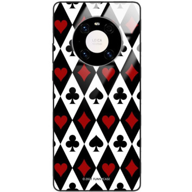 Etui Huawei MATE 40, ST_QUEEN-OF-CARDS-206 Wzory - FunnyCase