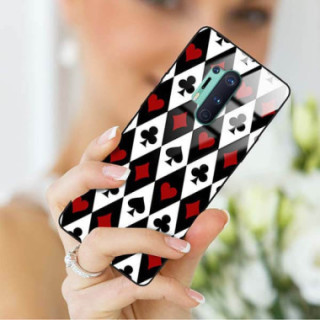 Etui Oneplus 8 PRO, ST_QUEEN-OF-CARDS-206 Wzory - FunnyCase