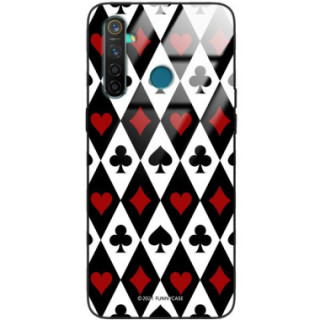 Etui Realme REALME 5, ST_QUEEN-OF-CARDS-206 Wzory - FunnyCase