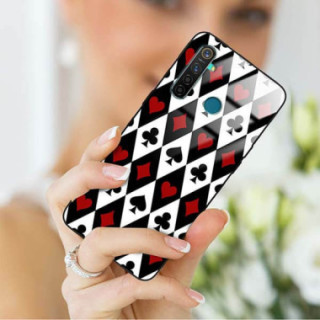 Etui Realme REALME 5, ST_QUEEN-OF-CARDS-206 Wzory - FunnyCase