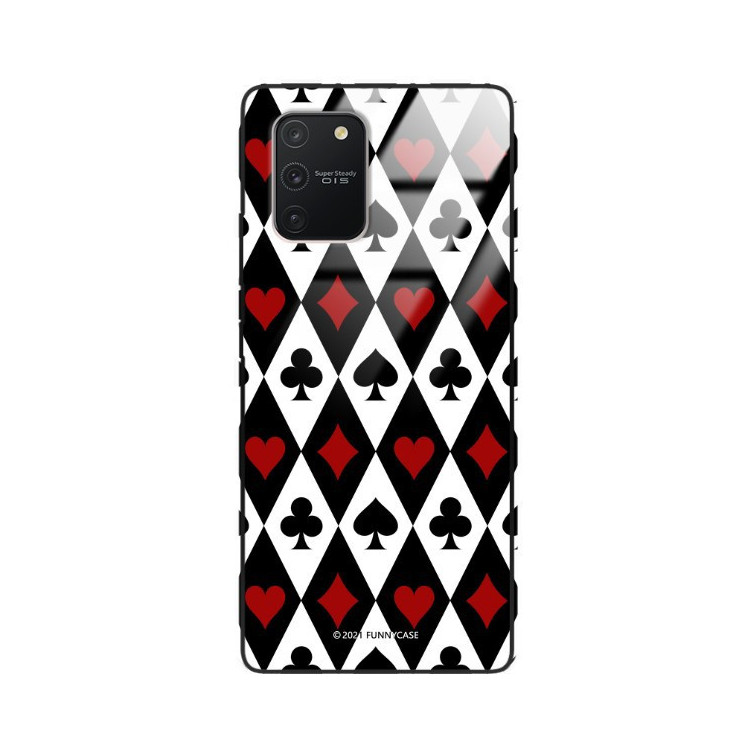 Etui Samsung GALAXY A91 / S10 LITE, ST_QUEEN-OF-CARDS-206 Wzory - FunnyCase