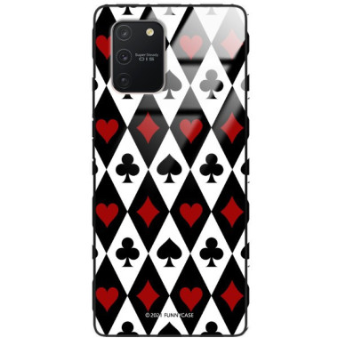 Etui Samsung GALAXY A91 / S10 LITE, ST_QUEEN-OF-CARDS-206 Wzory - FunnyCase