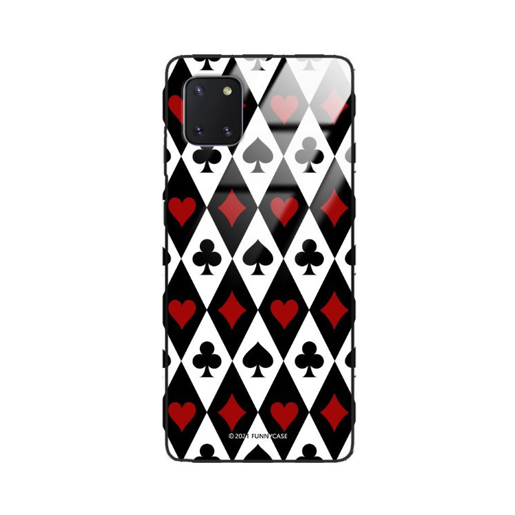 Etui Samsung GALAXY A81 / NOTE 10 LITE, ST_QUEEN-OF-CARDS-206 Wzory - FunnyCase