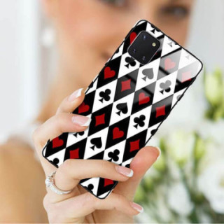 Etui Samsung GALAXY A81 / NOTE 10 LITE, ST_QUEEN-OF-CARDS-206 Wzory - FunnyCase