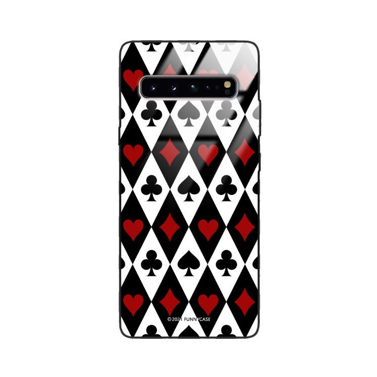 Etui Samsung GALAXY S10 5G, ST_QUEEN-OF-CARDS-206 Wzory - FunnyCase