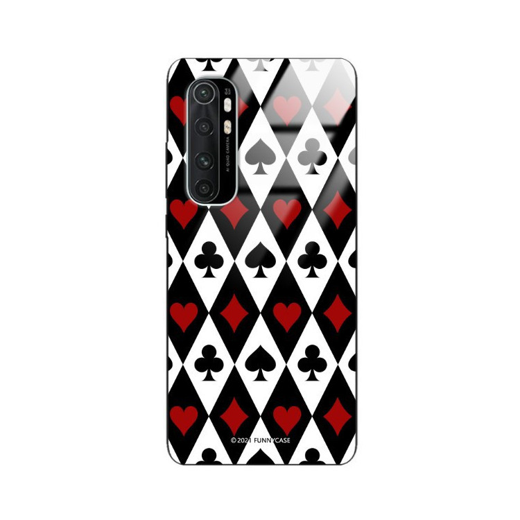 Etui Xiaomi MI NOTE 10 LITE, ST_QUEEN-OF-CARDS-206 Wzory - FunnyCase