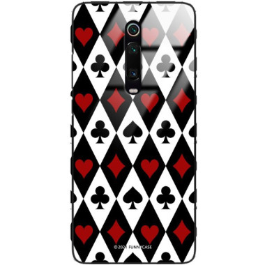 Etui Xiaomi REDMI K20 / MI 9T, ST_QUEEN-OF-CARDS-206 Wzory - FunnyCase