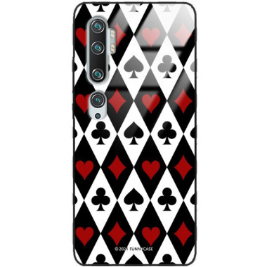 Etui Xiaomi MI NOTE 10, ST_QUEEN-OF-CARDS-206 Wzory - FunnyCase