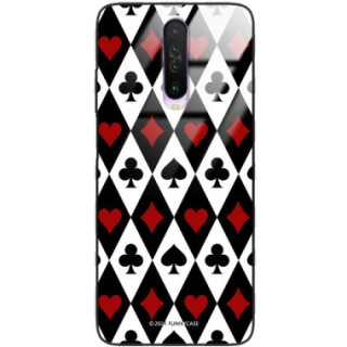 Etui Xiaomi REDMI K30, ST_QUEEN-OF-CARDS-206 Wzory - FunnyCase