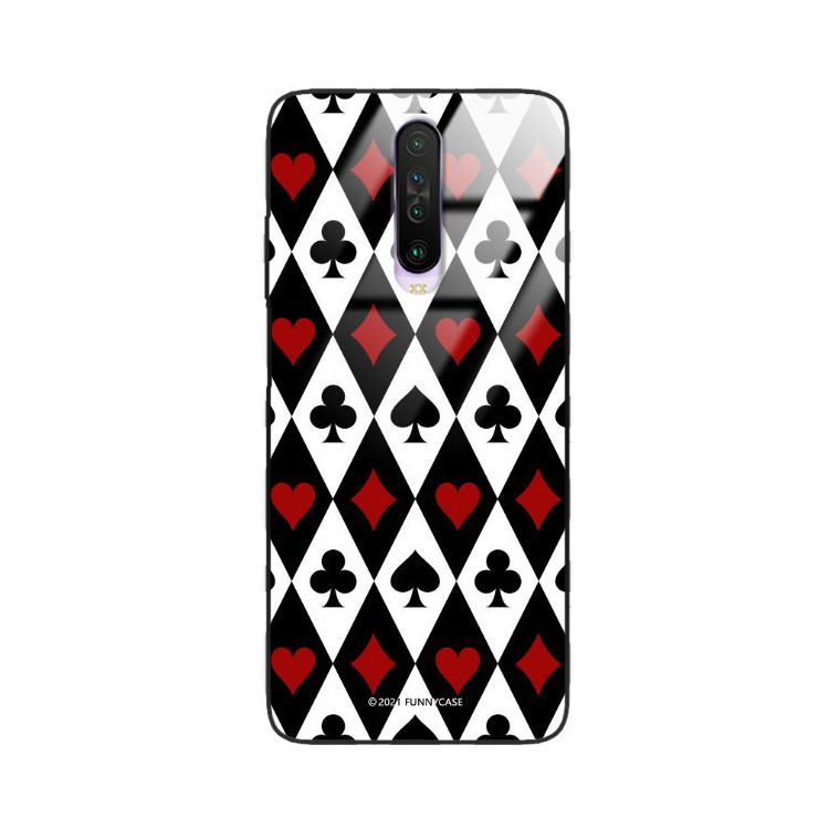 Etui Xiaomi REDMI K30, ST_QUEEN-OF-CARDS-206 Wzory - FunnyCase