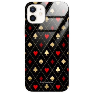 Etui Apple IPHONE 12 / 12 PRO, ST_QUEEN-OF-CARDS-207 Wzory - FunnyCase