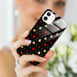 Etui Apple IPHONE 12 / 12 PRO, ST_QUEEN-OF-CARDS-207 Wzory - FunnyCase