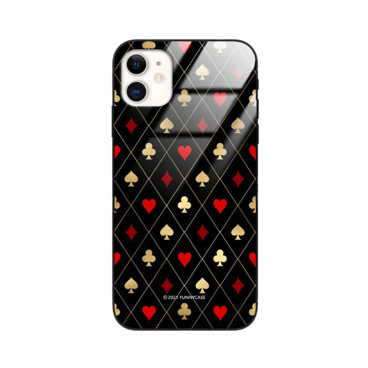 Etui Apple IPHONE 11, ST_QUEEN-OF-CARDS-207 Wzory - FunnyCase