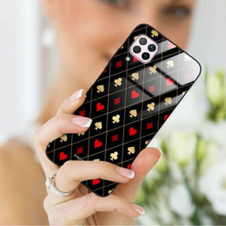 Etui Huawei P40 LITE, ST_QUEEN-OF-CARDS-207 Wzory - FunnyCase