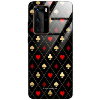 Etui Huawei P40 PRO, ST_QUEEN-OF-CARDS-207 Wzory - FunnyCase