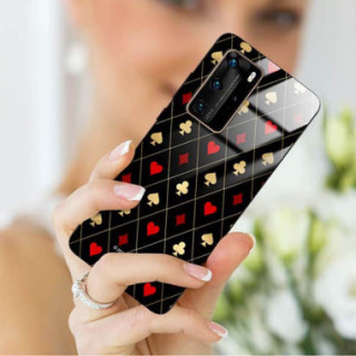 Etui Huawei P40 PRO, ST_QUEEN-OF-CARDS-207 Wzory - FunnyCase