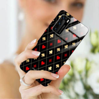 Etui Huawei P40, ST_QUEEN-OF-CARDS-207 Wzory - FunnyCase