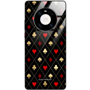 Etui Huawei MATE 40, ST_QUEEN-OF-CARDS-207 Wzory - FunnyCase