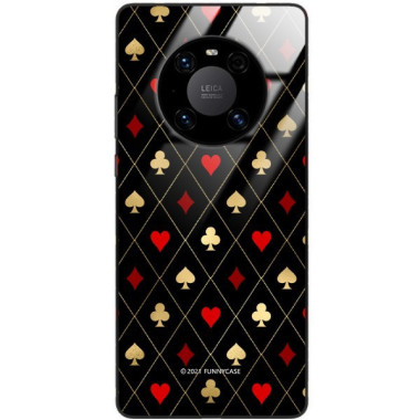 Etui Huawei MATE 40 PRO / MATE 40 PRO PLUS, ST_QUEEN-OF-CARDS-207 Wzory - FunnyCase