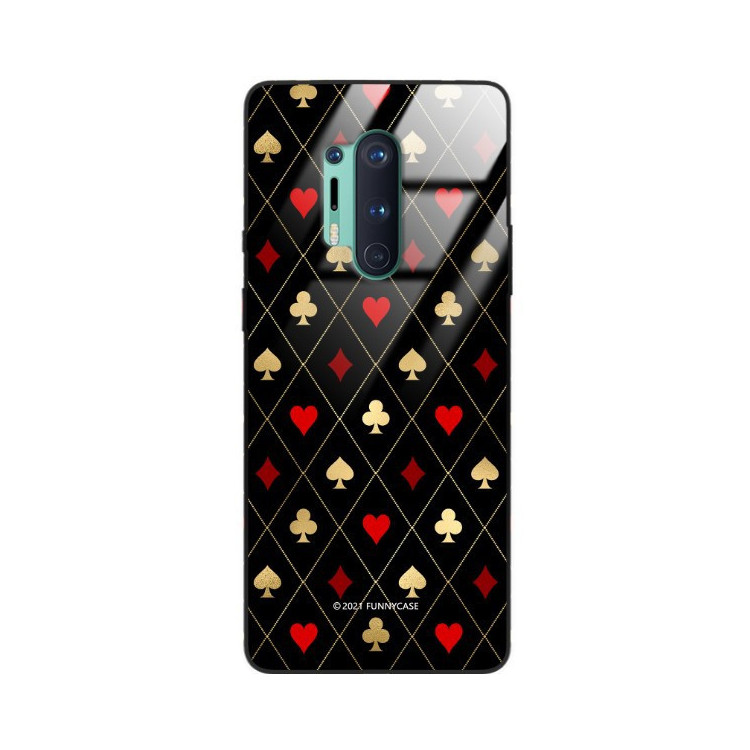 Etui Oneplus 8 PRO, ST_QUEEN-OF-CARDS-207 Wzory - FunnyCase