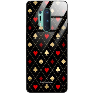 Etui Oneplus 8 PRO, ST_QUEEN-OF-CARDS-207 Wzory - FunnyCase