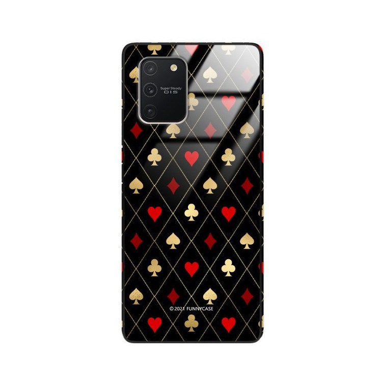 Etui Samsung GALAXY A91 / S10 LITE, ST_QUEEN-OF-CARDS-207 Wzory - FunnyCase