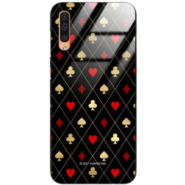 Etui Samsung GALAXY A50 / A30S / A50S, ST_QUEEN-OF-CARDS-207 Wzory - FunnyCase