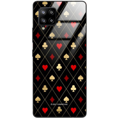 Etui Samsung GALAXY A42 5G, ST_QUEEN-OF-CARDS-207 Wzory - FunnyCase