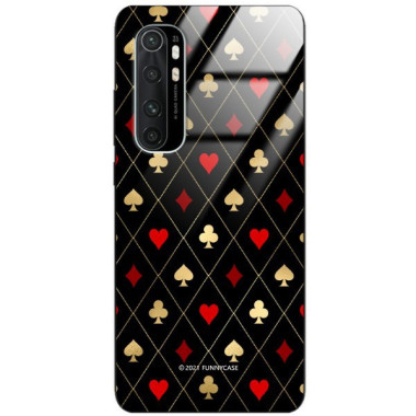 Etui Xiaomi MI NOTE 10 LITE, ST_QUEEN-OF-CARDS-207 Wzory - FunnyCase