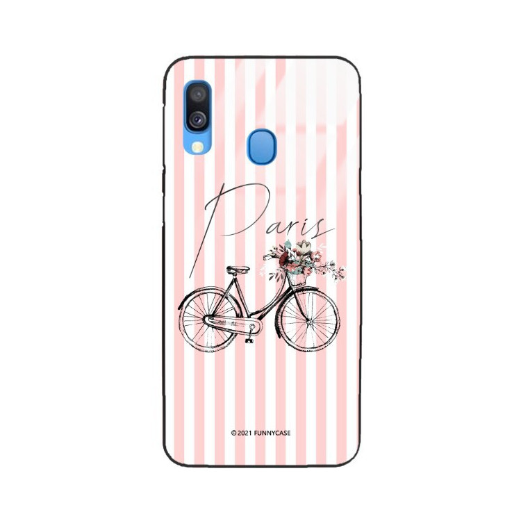 ETUI BLACK CASE GLASS NA TELEFON SAMSUNG GALAXY A40 ST_LVER-200