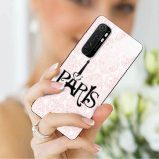 ETUI BLACK CASE GLASS NA TELEFON XIAOMI MI NOTE 10 LITE...