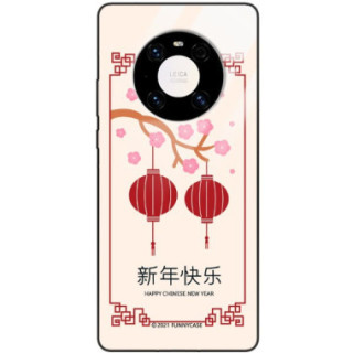 ETUI BLACK CASE GLASS NA TELEFON HUAWEI MATE 40 ST_CHINESE-ZODIAC-200