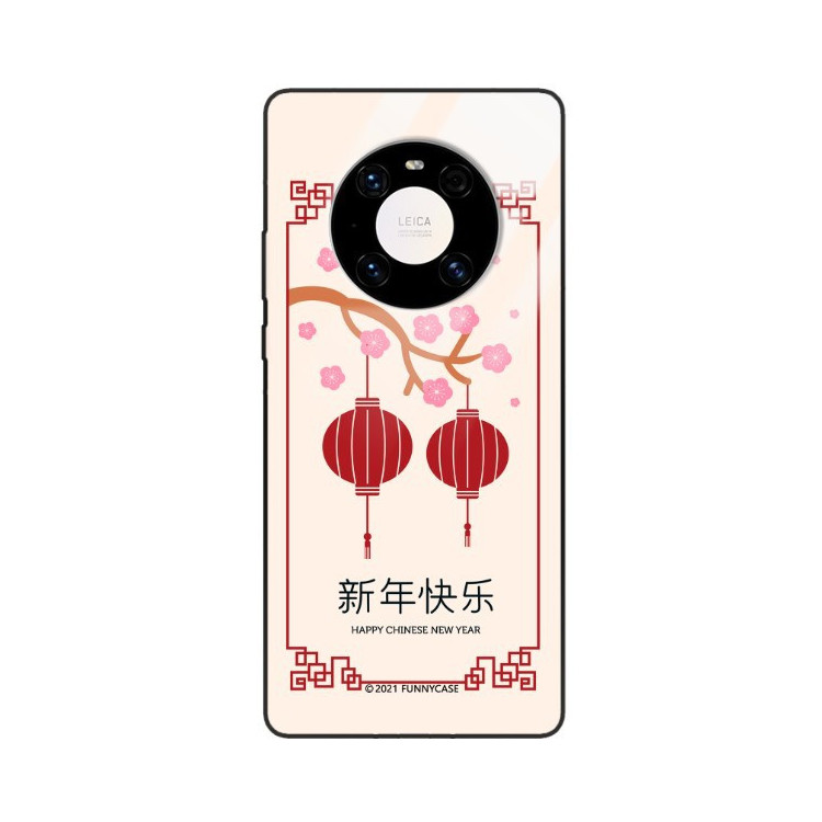 ETUI BLACK CASE GLASS NA TELEFON HUAWEI MATE 40 ST_CHINESE-ZODIAC-200