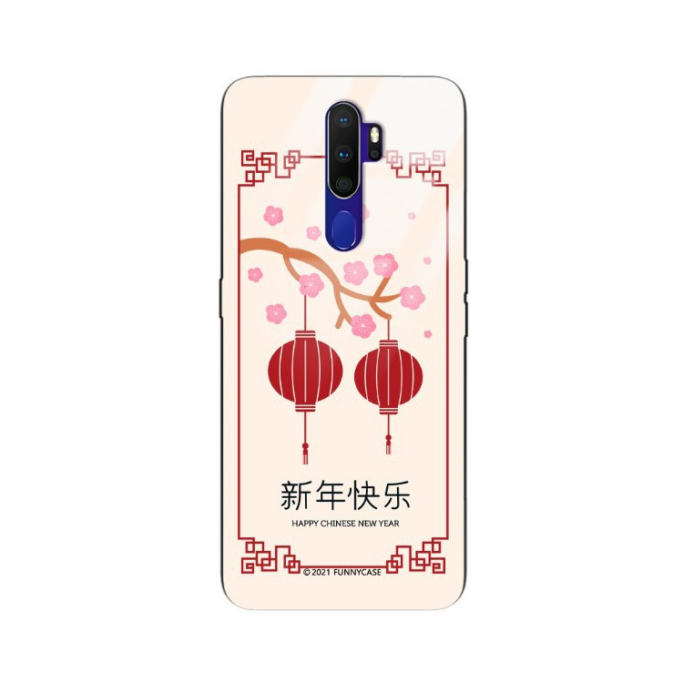 ETUI BLACK CASE GLASS NA TELEFON OPPO A9 2020 ST_CHINESE-ZODIAC-200