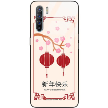 Etui Oppo A91 / RENO 3, ST_CHINESE-ZODIAC-200 Wzory - FunnyCase