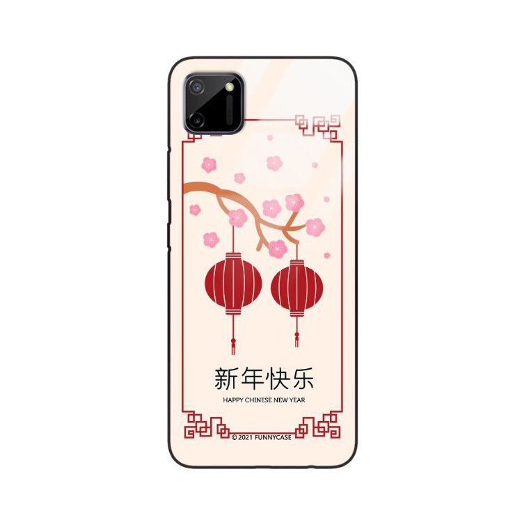 ETUI BLACK CASE GLASS NA TELEFON REALME REALME C11 ST_CHINESE-ZODIAC-200