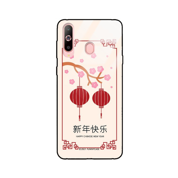 ETUI BLACK CASE GLASS NA TELEFON SAMSUNG GALAXY A60 ST_CHINESE-ZODIAC-200