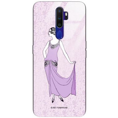 Etui Oppo A9 2020, ST_BONJOUR_PARIS-200 Wzory - FunnyCase