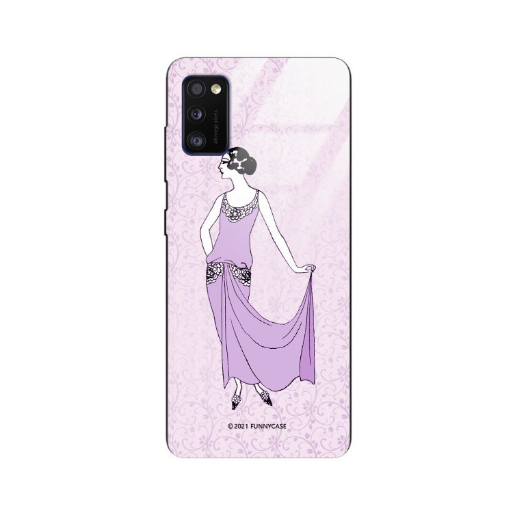 Etui Samsung GALAXY A41, ST_BONJOUR_PARIS-200 Wzory - FunnyCase