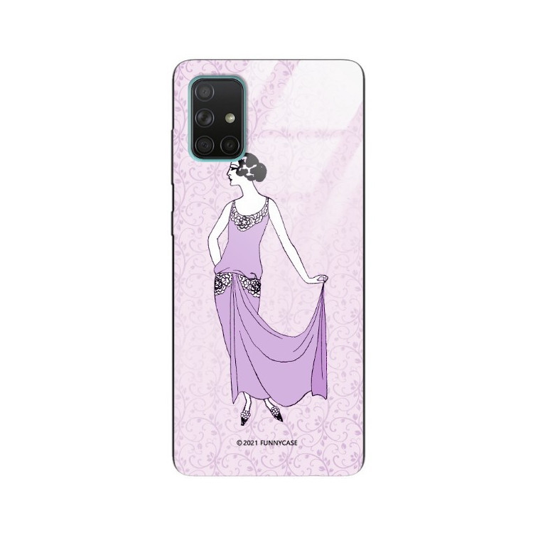 Etui Samsung GALAXY A71, ST_BONJOUR_PARIS-200 Wzory - FunnyCase