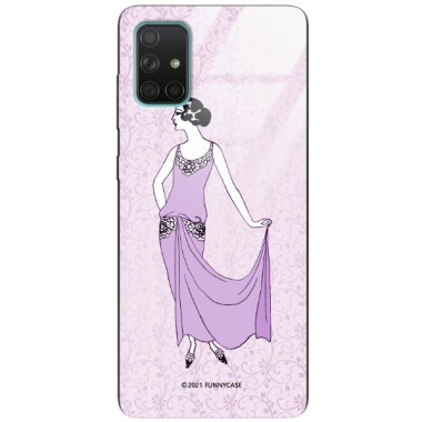 Etui Samsung GALAXY A71, ST_BONJOUR_PARIS-200 Wzory - FunnyCase