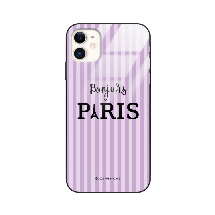 Etui Apple IPHONE 11, ST_BONJOUR_PARIS-201 Wzory - FunnyCase