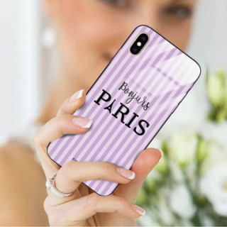 Etui Apple IPHONE XS MAX, ST_BONJOUR_PARIS-201 Wzory - FunnyCase