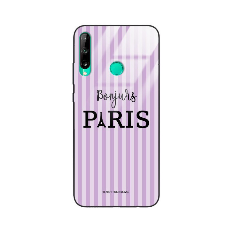 Etui Huawei P40 LITE E, ST_BONJOUR_PARIS-201 Wzory - FunnyCase