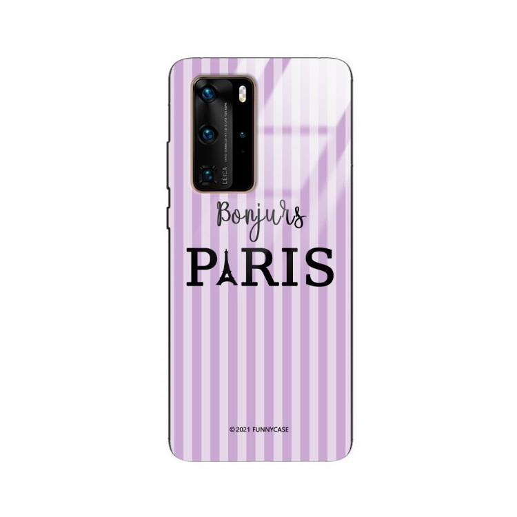 Etui Huawei P40 PRO, ST_BONJOUR_PARIS-201 Wzory - FunnyCase